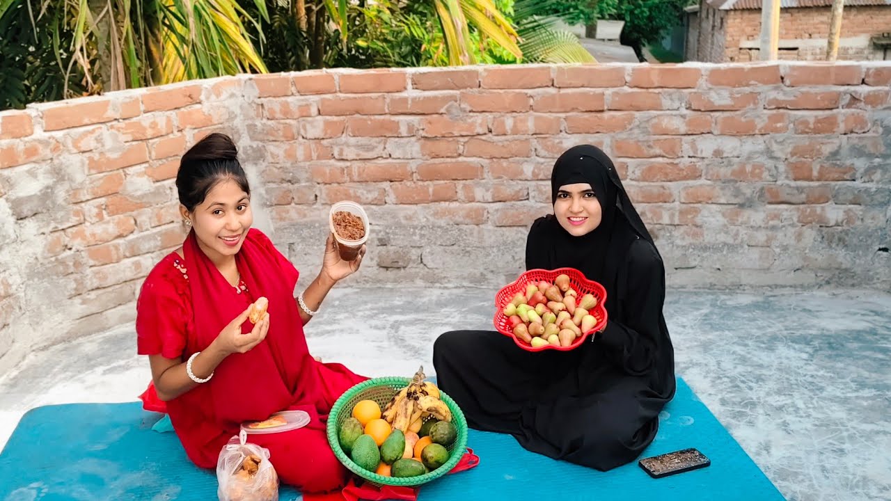 নাইমার ছেলে হয়ার খবর সুনে সোভা এসে হাজির হলো নানান রকমের ফল মুল নিয়ে #new #vlog #video #song