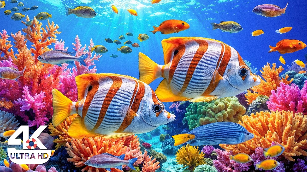 Amazing 4K Ocean Adventure – Journey Through Radiant Marine Worlds in Crystal Clear Waters