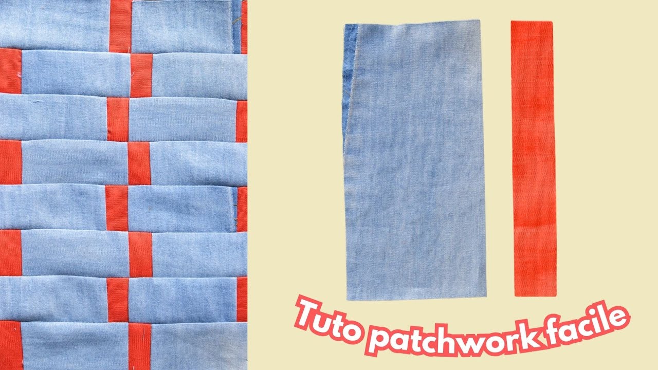 Tuto patchwork facile #diy #patchwork
