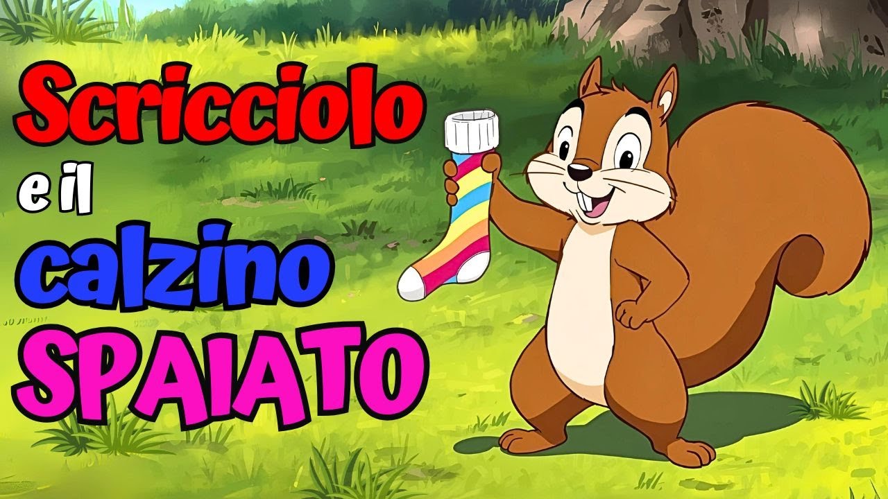 SCRICCIOLO E IL CALZINO SPAIATO - UNA FIABA SULL'AMICIZIA, LA CONDIVISIONE E I SOGNI COLORATI!