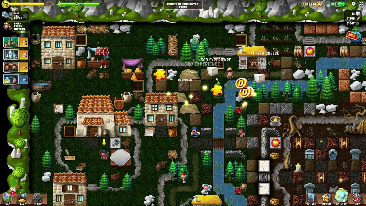 Forest of Enchanted Trees | Aphrodite #5 (PC) | Diggy's Adventure