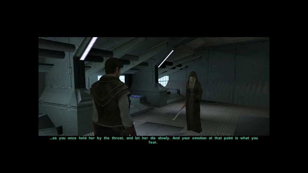 KotOR 2: Atton Tries to be Freed from Kreia's Blackmail