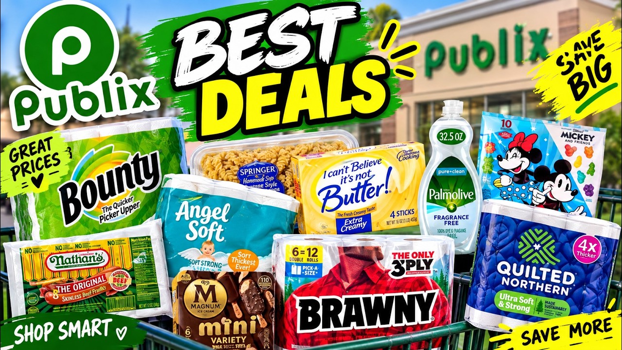 🔥 ЛУЧШИЕ СКИДКИ В PUBLIX | 23 сент. | Легкая экономия! #publix #купоны #экстремальнаяэкономия