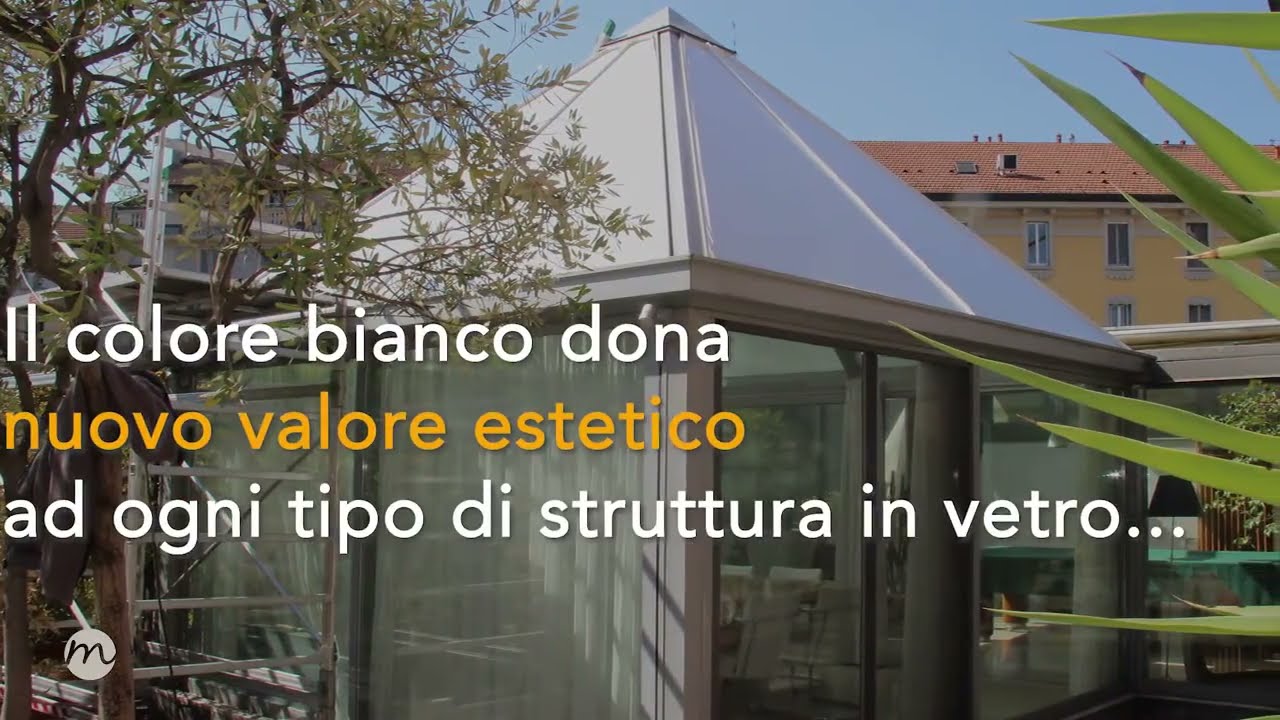 Vernice antisolare per vetro e policarbonato