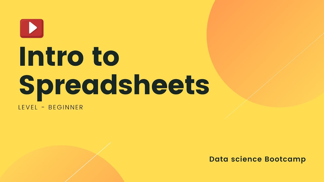 Intro to Google Sheets