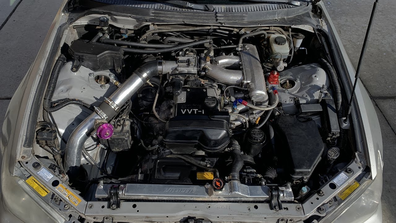 2JZ gets straight piped + IS300 NA-T