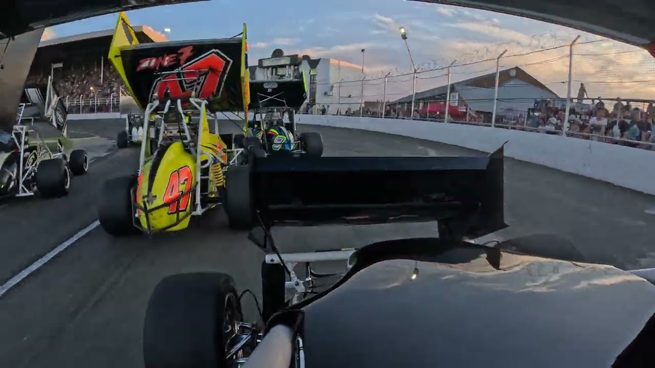 Heat 1: Experience the Thrill of V8 Sprint Car Racing with Jacques Roos at Ultimate Outlaws!