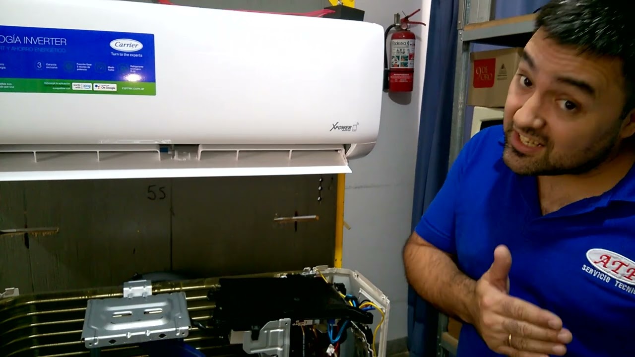Funcionamiento  de los sensores en aire acondicionado inverter paso a paso.