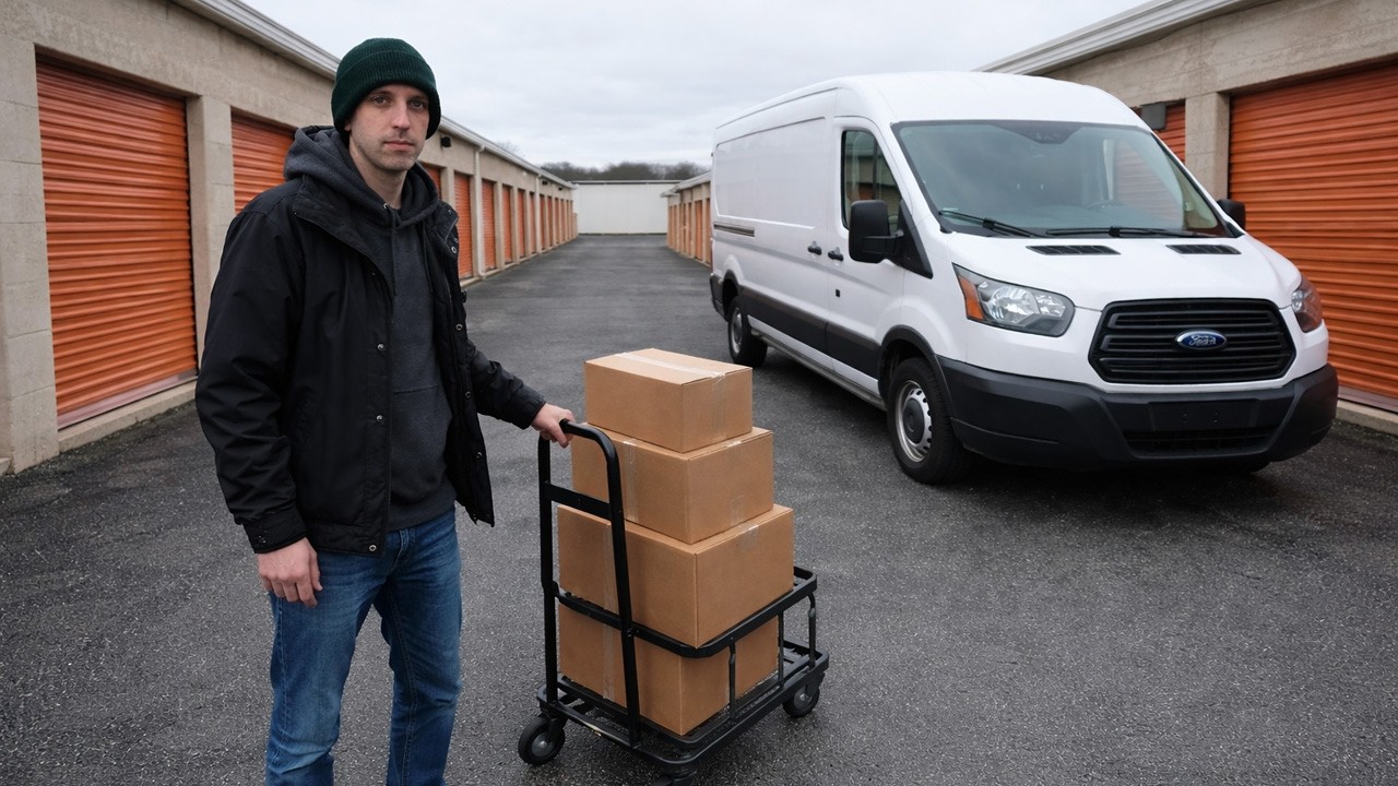 Trash Picking Winter & Storage Unit Cleanout - All in a Day