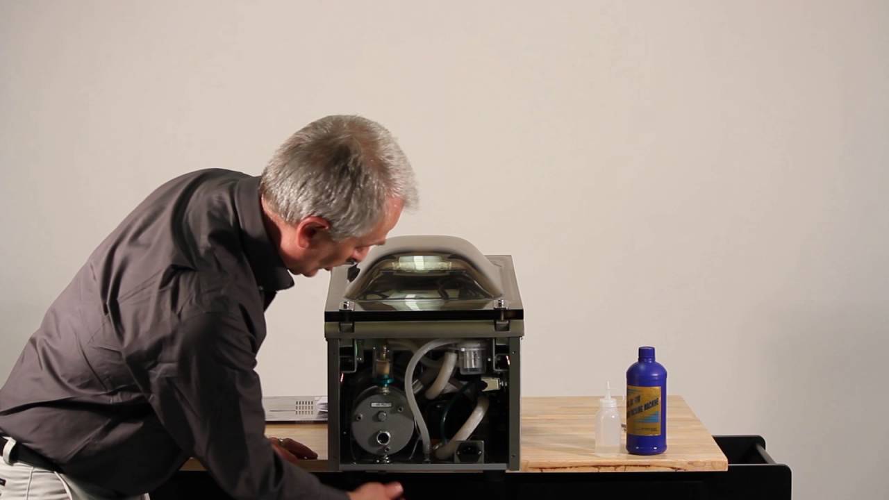 How to Drain Oil from the VP215 Commercial Chamber Vacuum Sealer