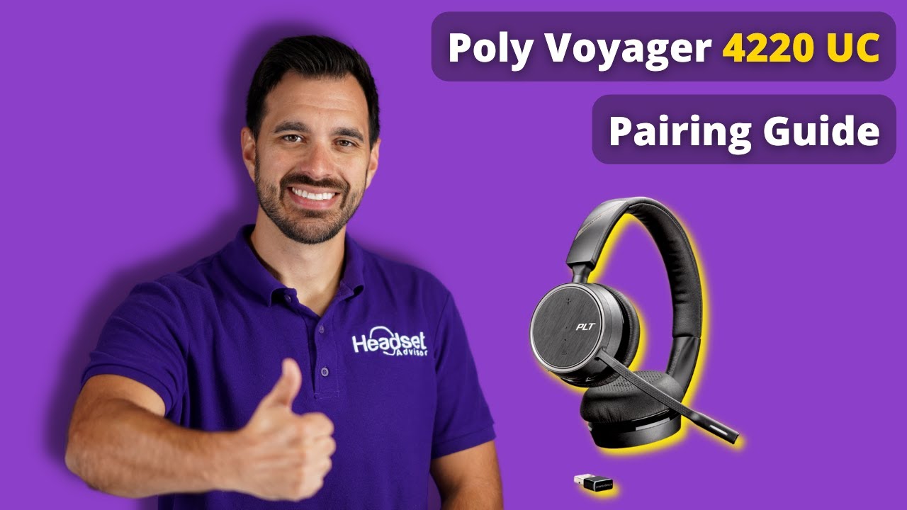 Poly Voyager 4220 UC Pairing Guide