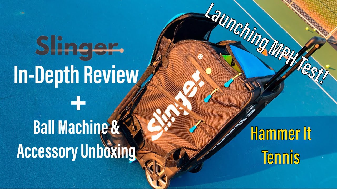Пусковая установка для теннисных мячей Slinger Bag — распаковка и подробный обзор