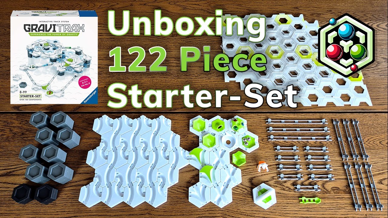 Unboxing the 122 piece essential! The must have GraviTrax Starter-Set!