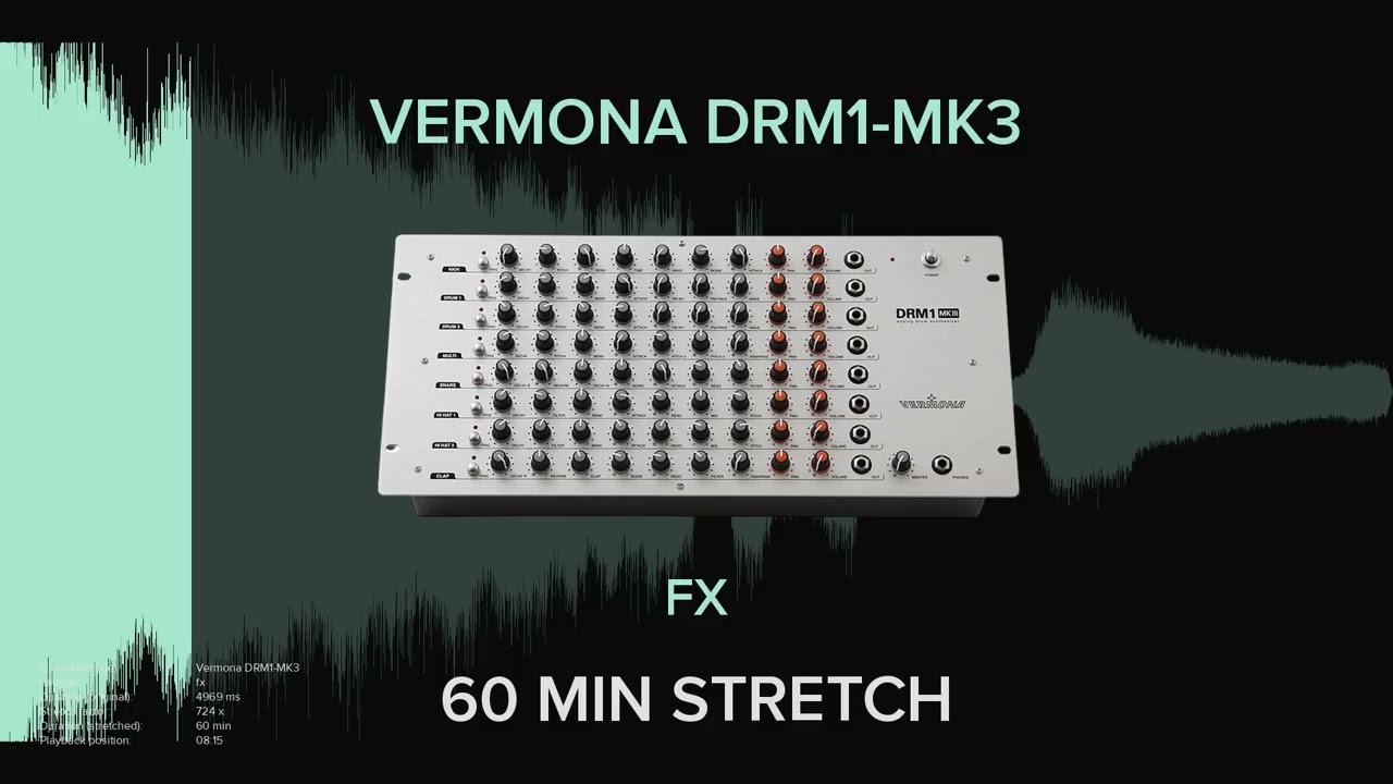Vermona DRM1-MK3 Fx 3 (1 HOUR)