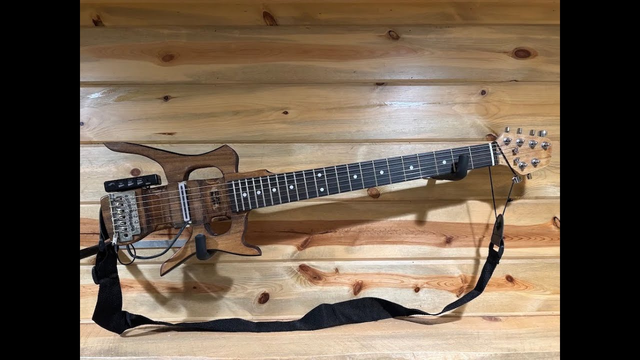 DIY Janky Hobo Travel Guitar