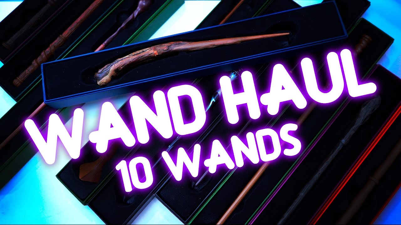 Wand Collection, Wand Haul from Noble Collection , 10 More Wands