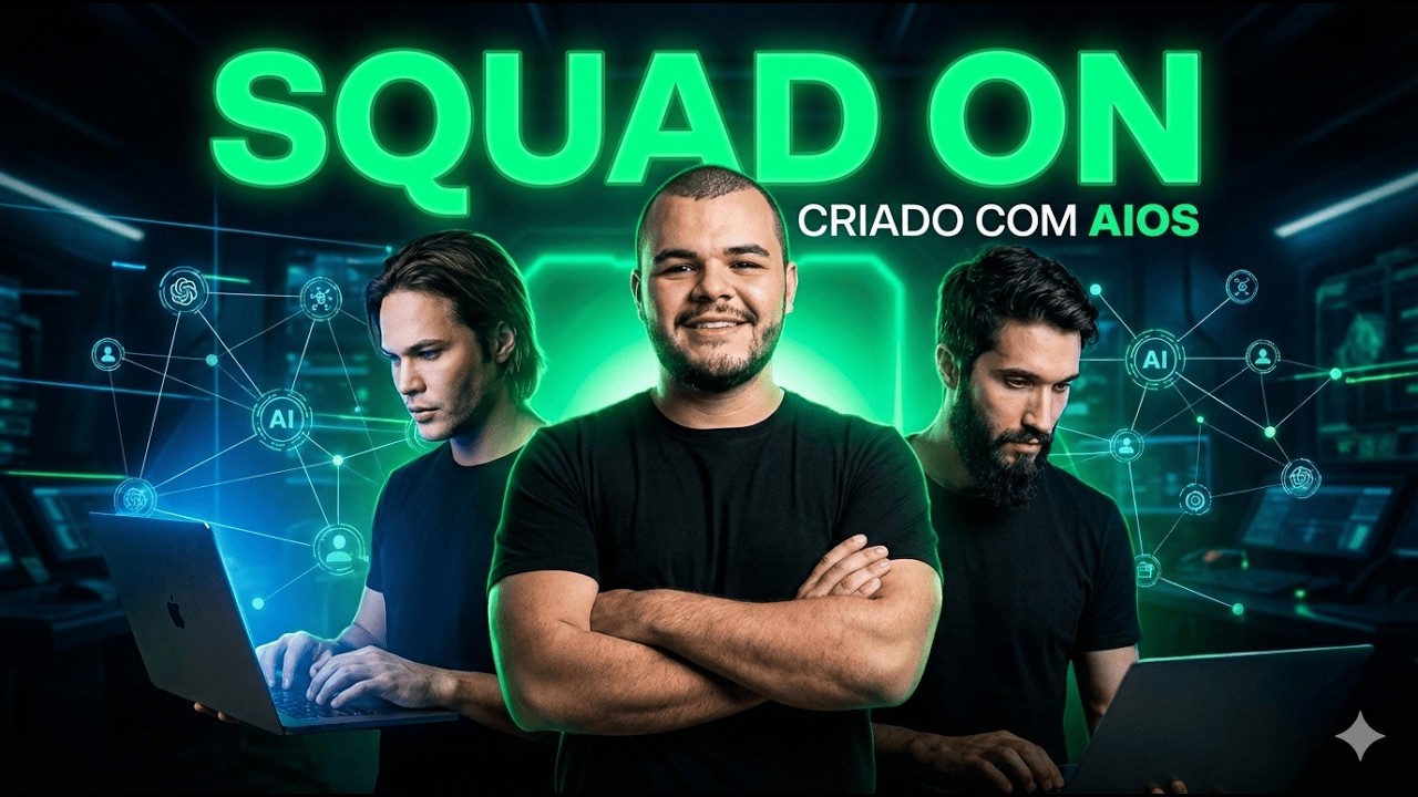 AIOS: Como criar um SQUAD com o AIOS Squad? TUTORIAL COMPLETO F&Aacute;CIL e em 8 MIN