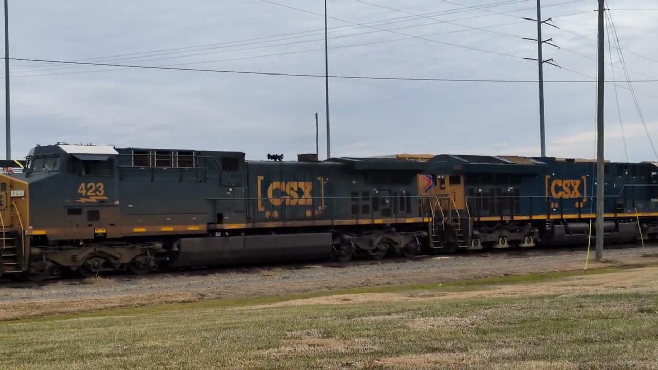 CSX Pinoca Yard Charlotte NC 