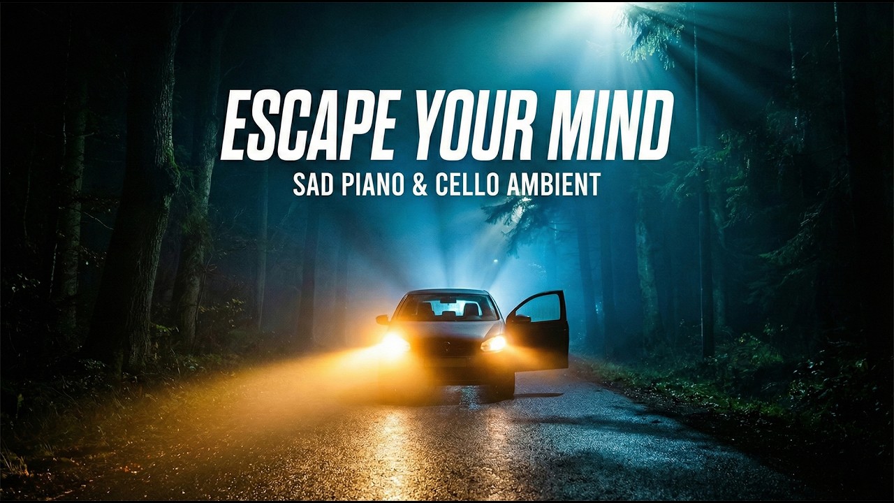 Escape Your Mind 🌲 Dark Academia & Sad Piano | 1 Hour