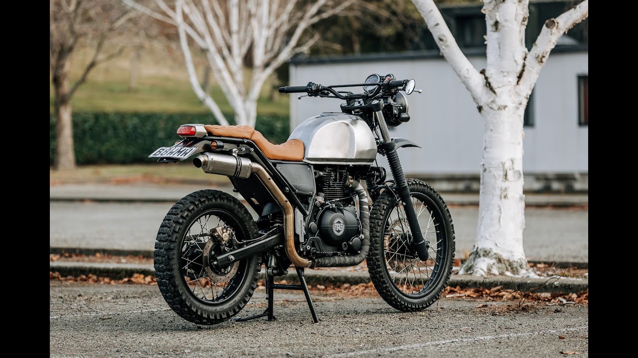 The Royal Enfield Himalayan  Custom bike