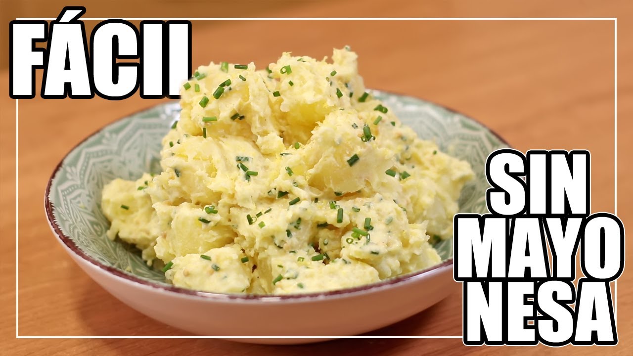 La MEJOR ENSALADA de PAPA Sin Mayonesa | Receta Saludable y Deliciosa