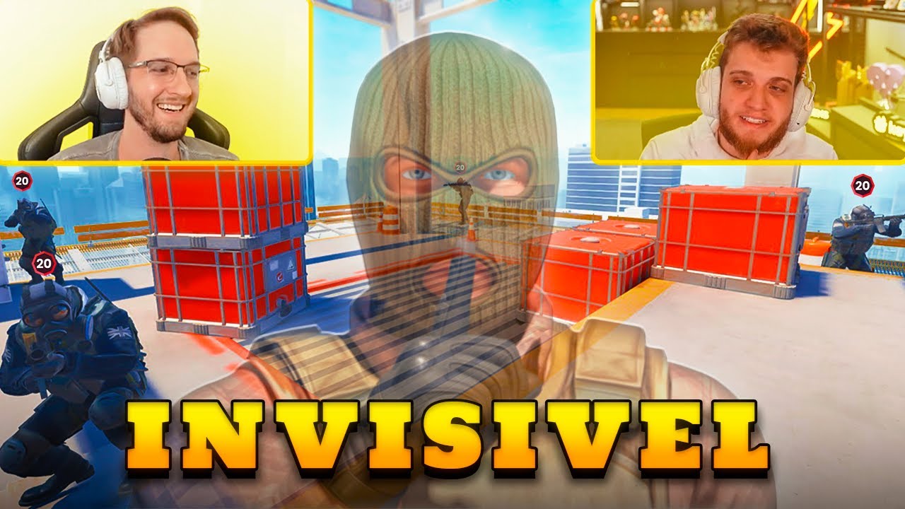 BOLTZ INVISÍVEL contra 5 LEVEL 20 da GC (1v5)