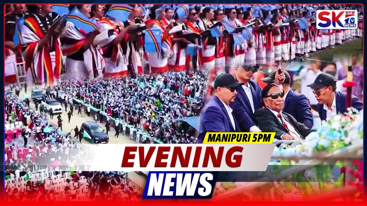 SKTV'S EVENING MANIPURI NEWS [29/10/25 - 05:00 PM] [LIVE]
