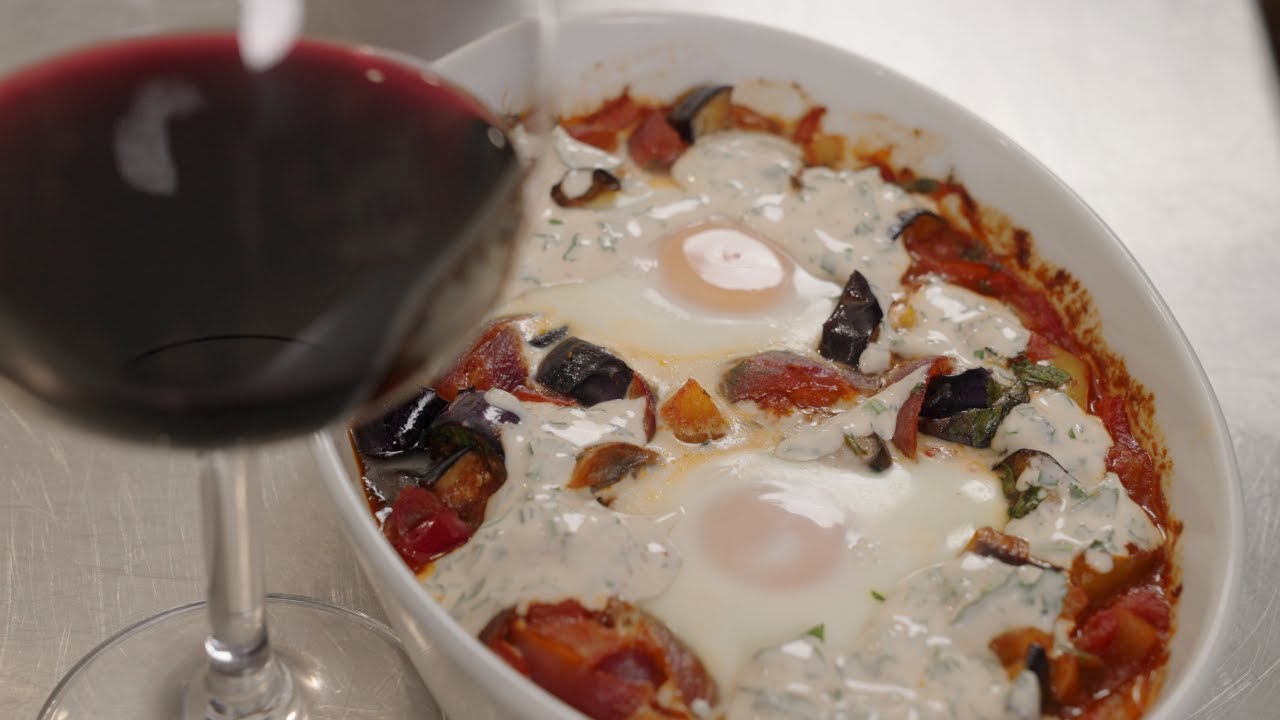 Шакшука из баклажанов