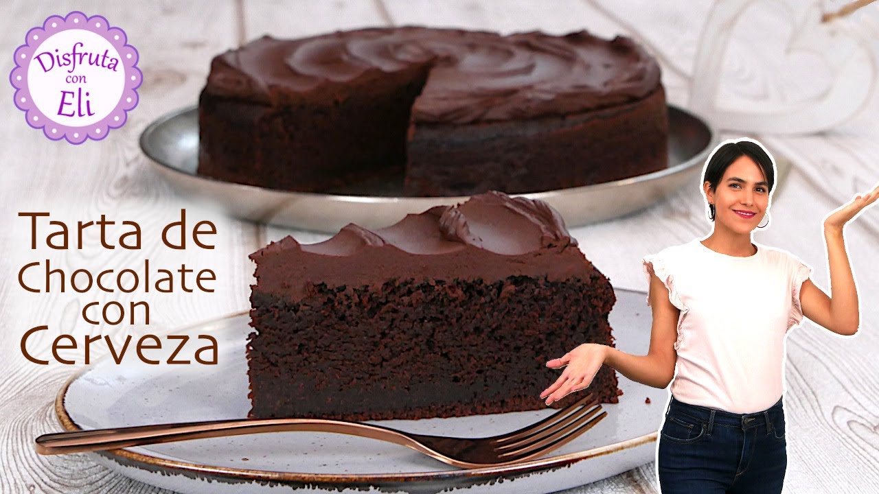 Tarta de CHOCOLATE con CERVEZA NEGRA GUINNESS / La más Jugosa!!