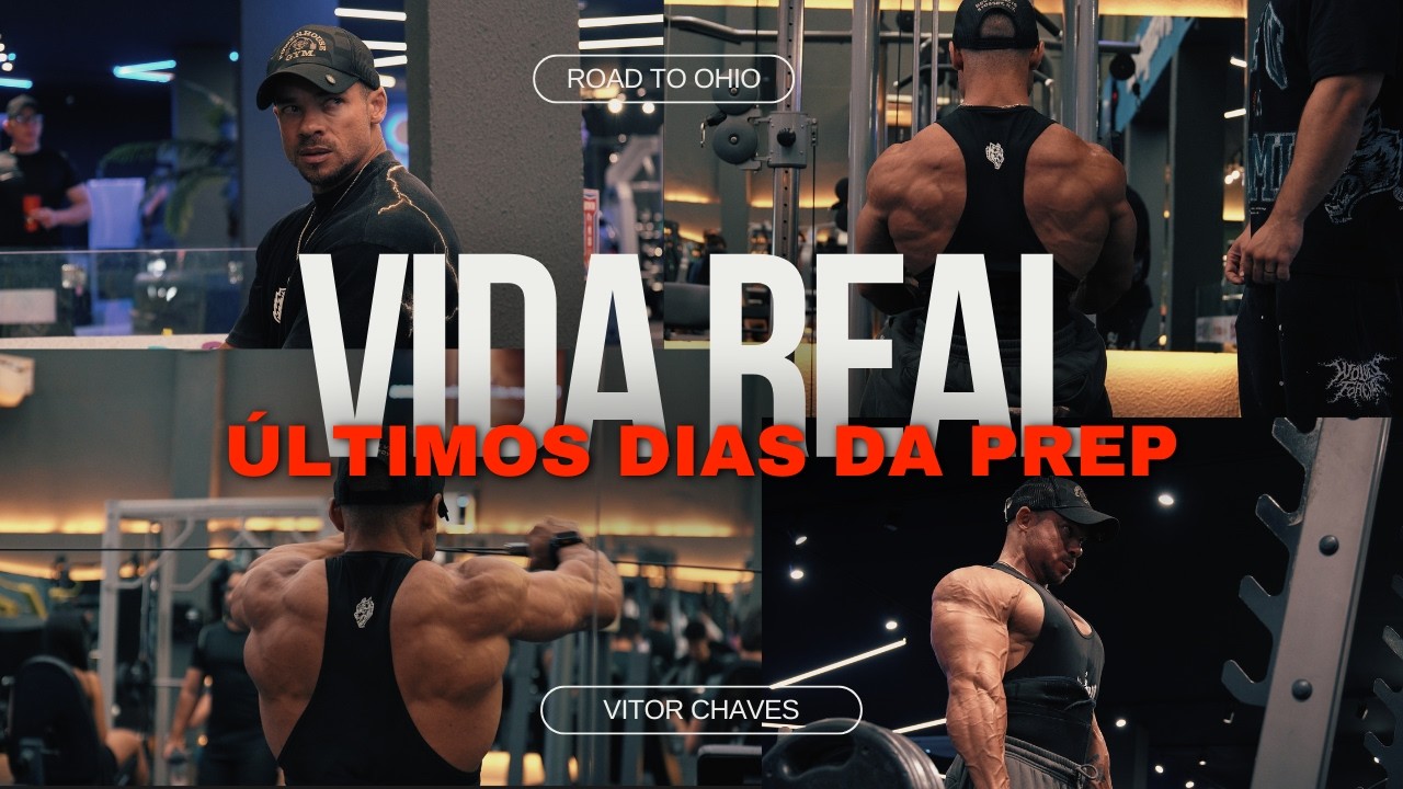 Últimos dias para o Arnold Ohio - Dia de um atleta de alto nível