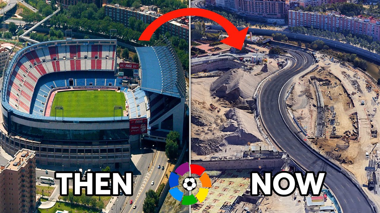 Demolished La Liga Stadiums Then and Now | TFC Stadiums