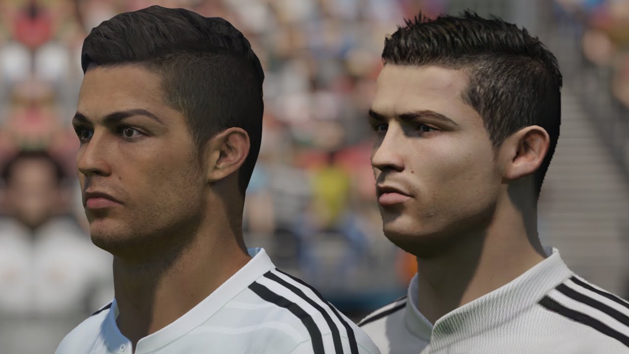 FIFA 15 vs PES 2015 Head to Head Faces - Real Madrid