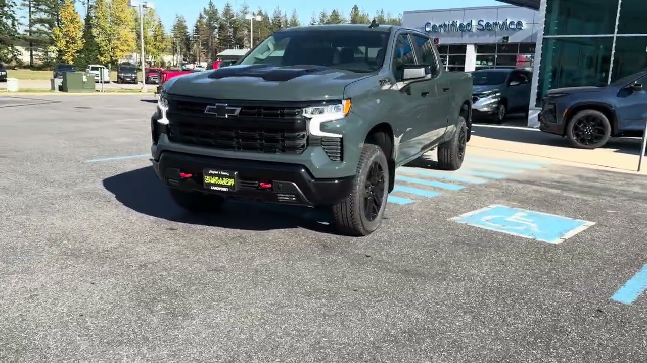 2026 Chevrolet Silverado 1500 LT Trail Boss Duramax in Cypress Gray - Taylor & Sons Chevrolet