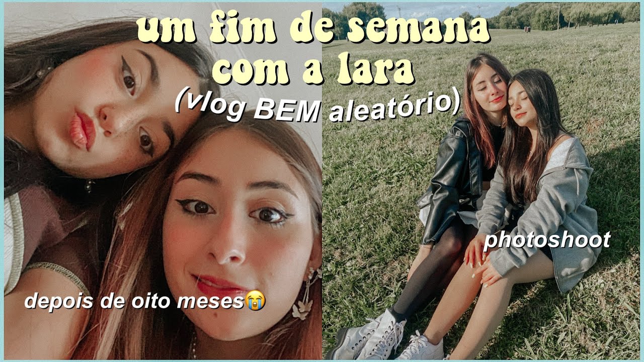 vlog aleatório de um fim de semana com a lara *depois de 8 meses* :,)