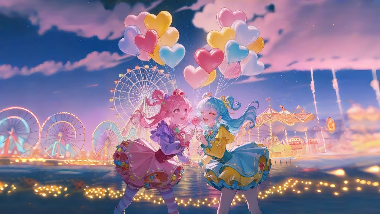 Sugar Rush Carnival 🎡| Relaxing Instrumental Background Music for Study, Work & Sleep 放鬆純音樂/讀書/工作/睡眠