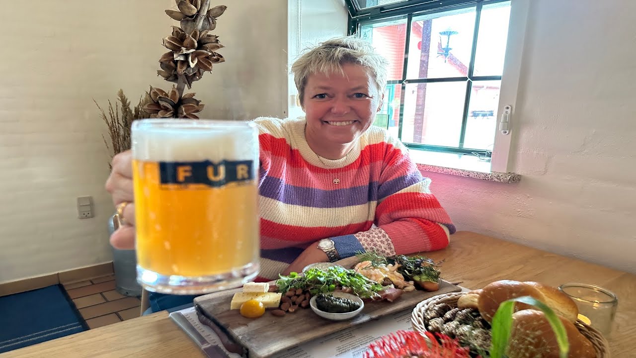 Anne-Vibeke Rejser besøger vidunderlige Fur Bryghus - Øhop i Limfjorden