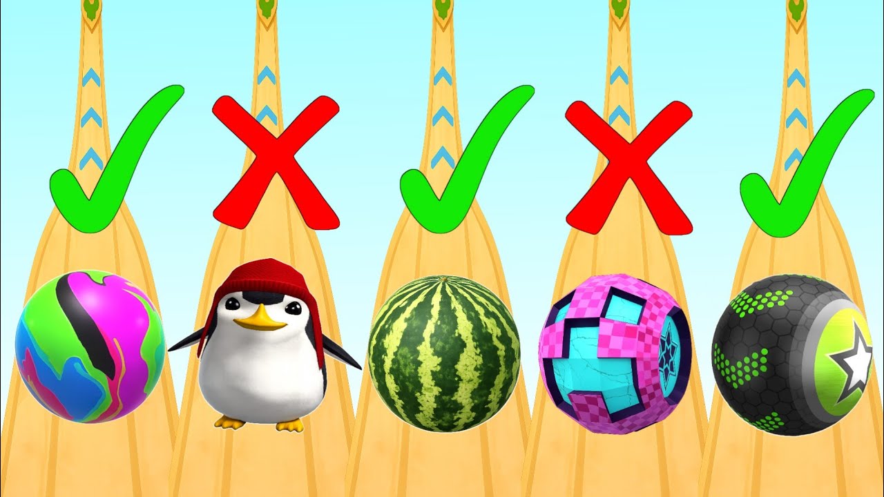 Going Balls Speedrun Gameplay - VIRAL Impossible Run! | iOS Games 
