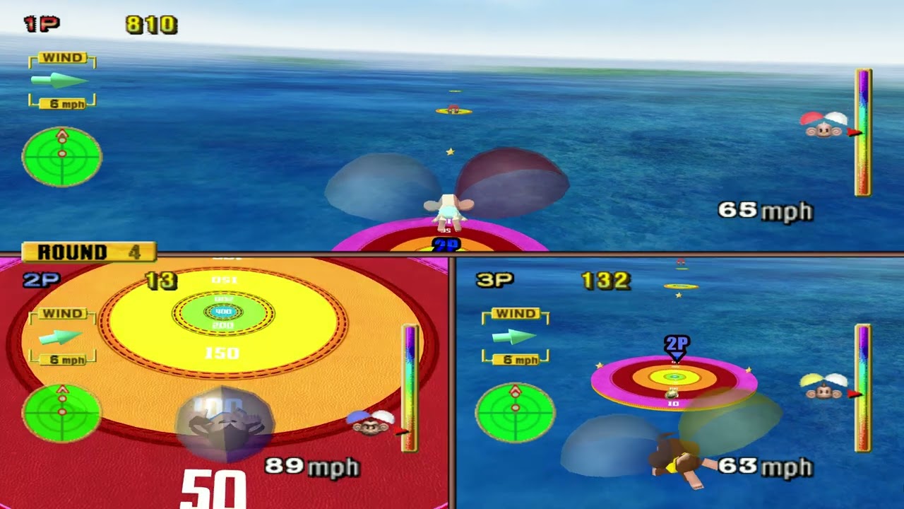 Monkey Target DX - Super Monkey Ball Deluxe [PS2] (PCSX2 4K 60FPS)