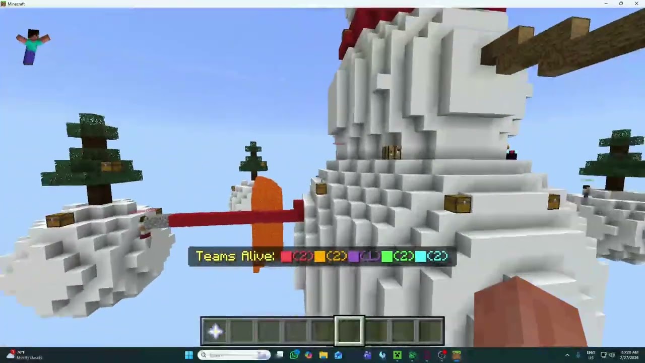 minecraft skywars gameplay