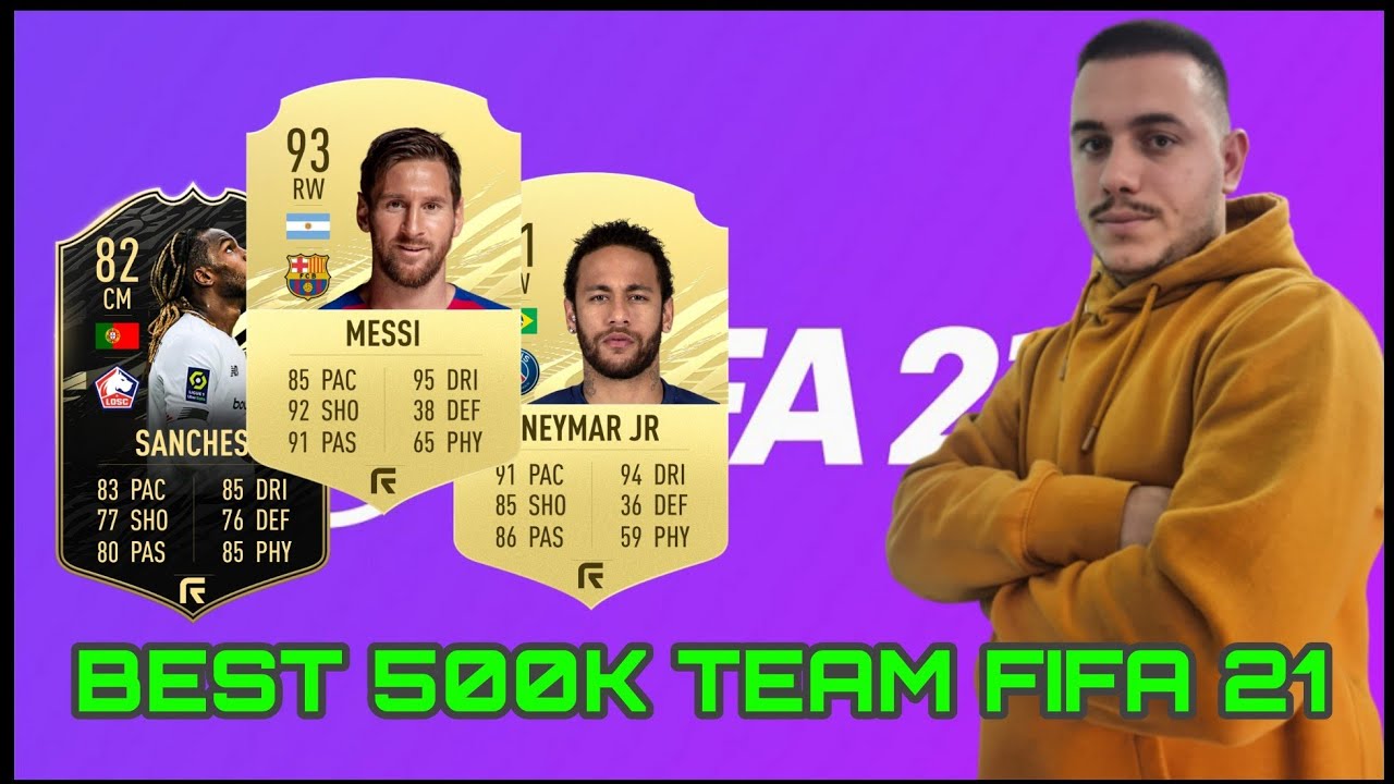 BEST 500K HYBRID TEAM! FIFA 21 ULTIMATE TEAM