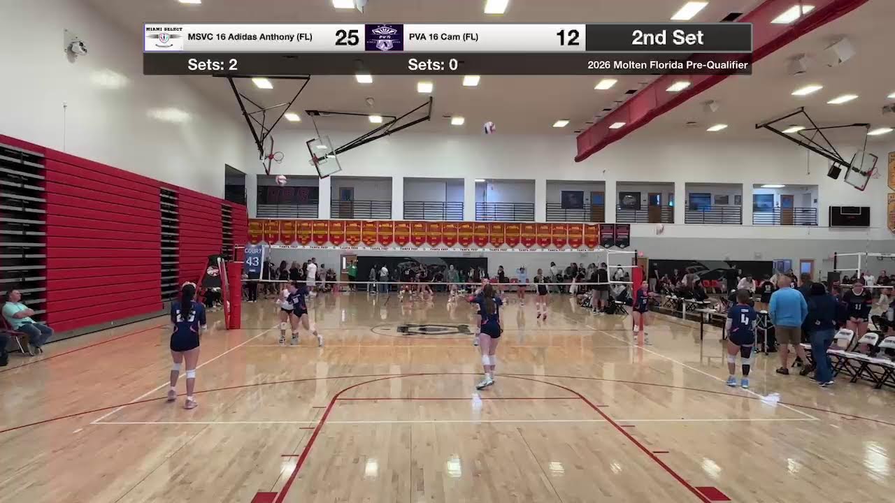 MSVC 16 Adidas Anthony (FL) vs PVA 16 Cam (FL) #volleyball