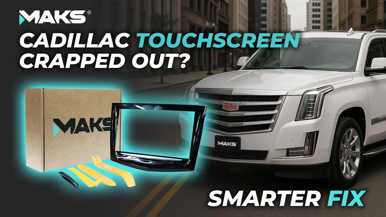 Cadillac CUE Screen Not Working? Here's How To Replace It For Less With The MAKS Repair Kit