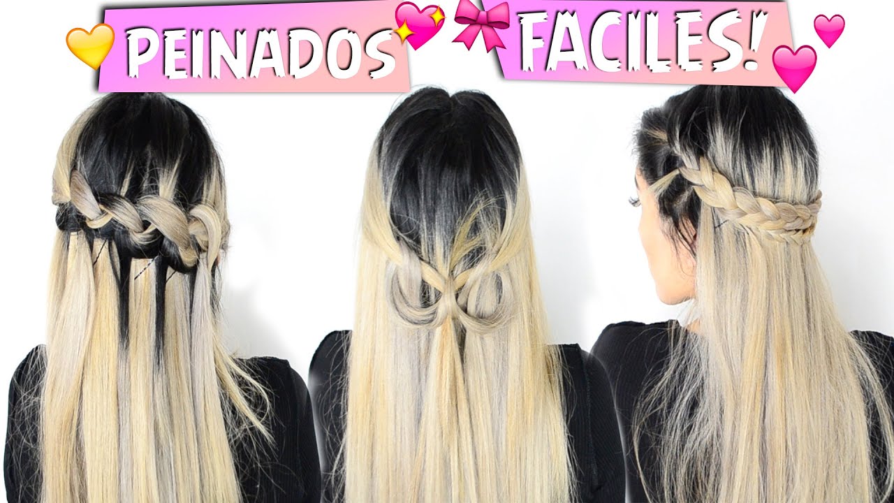 PEINADOS Faciles  CON TRENZAS! FT ALVARO KRUSE