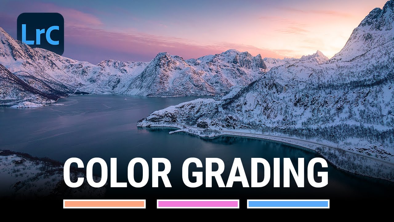 How I use COLOUR GRADING for my Drone Photos - Lightroom