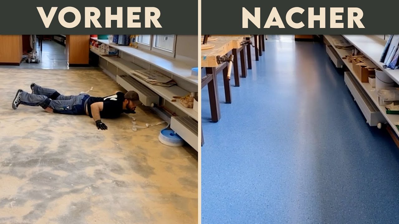 Linoleum, Teppichfliesen und Nora Kautschuk. Drei neue Böden für die Sterntalerschule