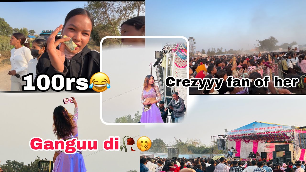 Gaangu sis🤭dance ll 100rs🥀😭ll  ramailo vayo🥀🤭ll bardiyajayanagarmohotshap🥀🫡ll