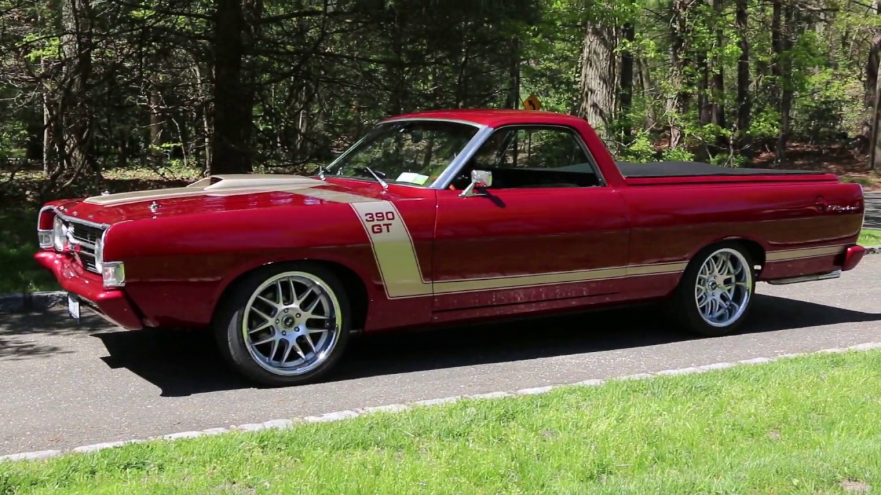 Rotisserie Restored 1968 Ford Ranchero GT 390 Resto-Mod For Sale~4 Speed~390 With 450hp