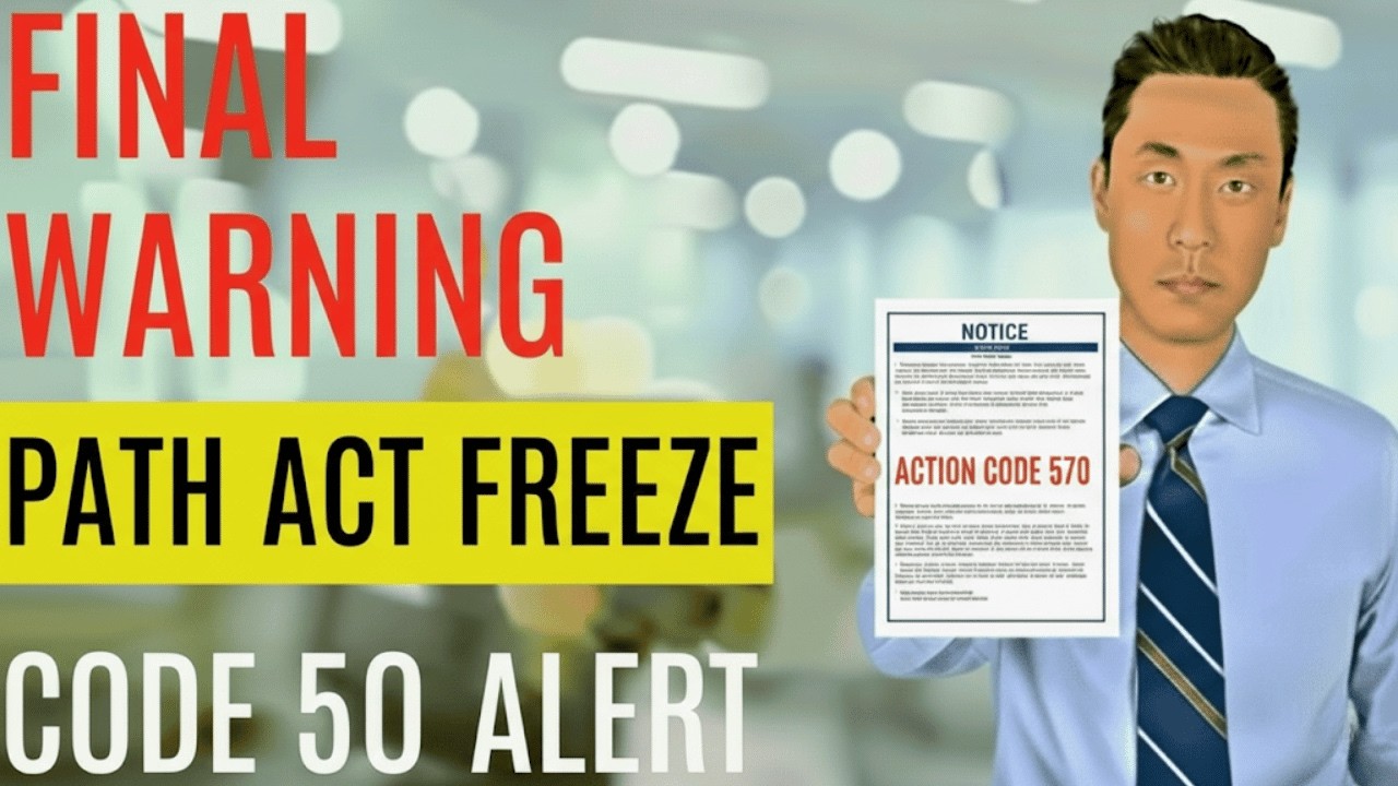 IT’S OFFICIAL: The IRS Just Issued A Final Warning For PATH Filers. (The Freeze)