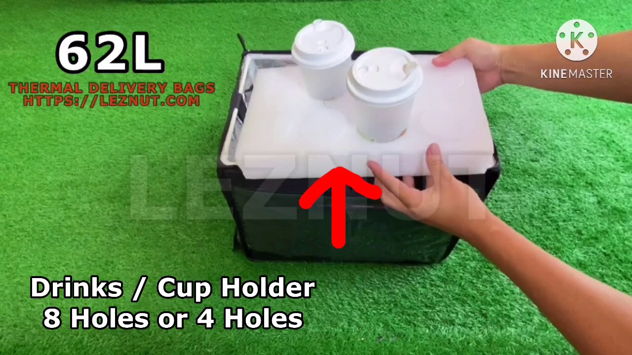 LEZNUT 62L Thermal Insulated Delivery Bag