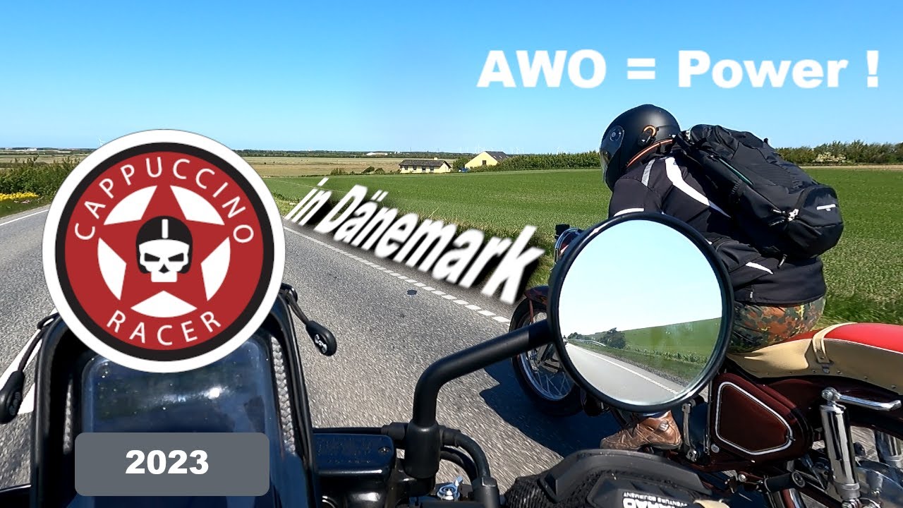 AWO 425 S volle Power !  Motorrad Reise Dänemark 2023 Teil 3